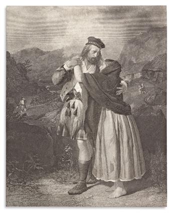 (COPPERPLATE.) Sintzenich, G.E., after; Best, E.S., engraved by. The Parting.